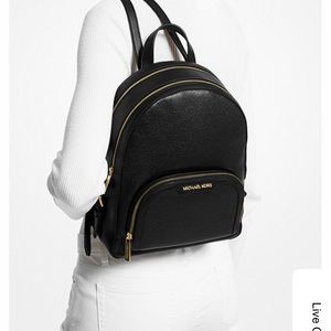 Jaycee Medium Pebbled Leather Backpack